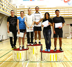 Победители в смешанном парном разряде (миксте)